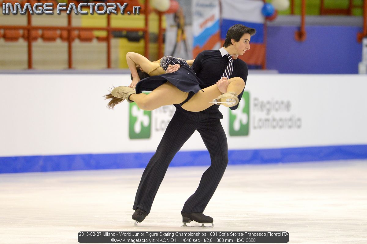 2013-02-27 Milano - World Junior Figure Skating Championships 1081 Sofia Sforza-Francesco Fioretti ITA